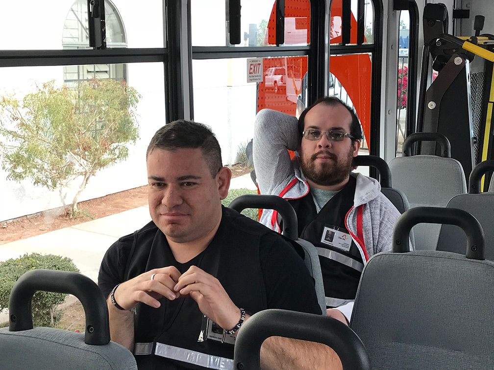 ARC Imperial Valley bus passengers